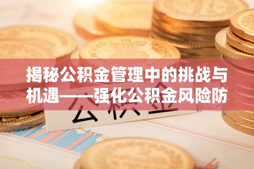 西城揭秘公积金管理中的挑战与机遇——强化公积金风险防控的多维策略