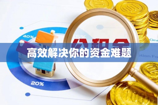 西城高效解决你的资金难题